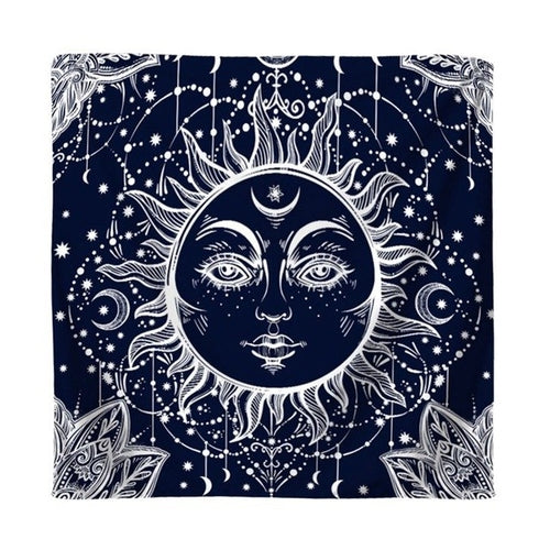Bohemia Tapestry Psychedelic Celestial Indian Sun