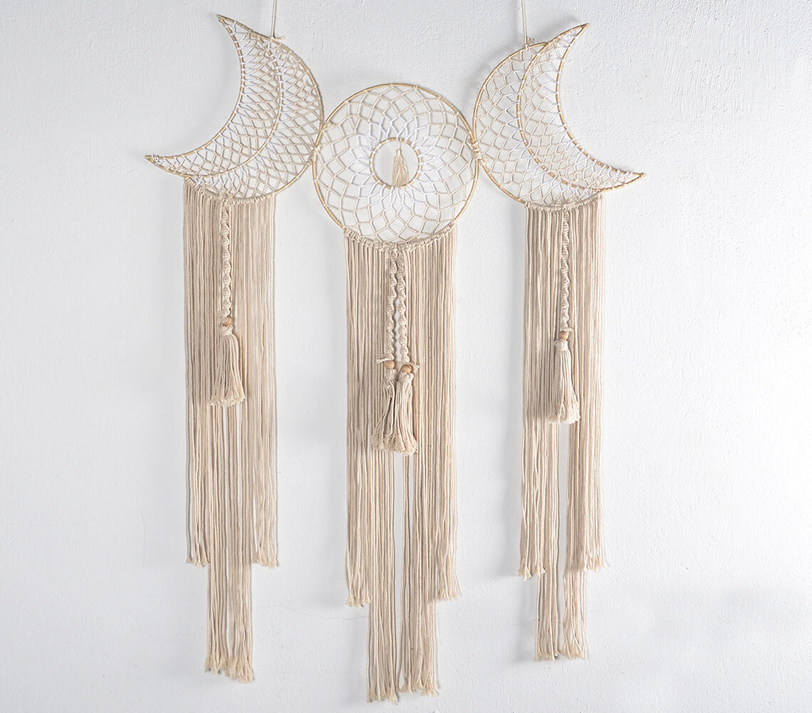 Celestial Trinity Macrame Wall decor