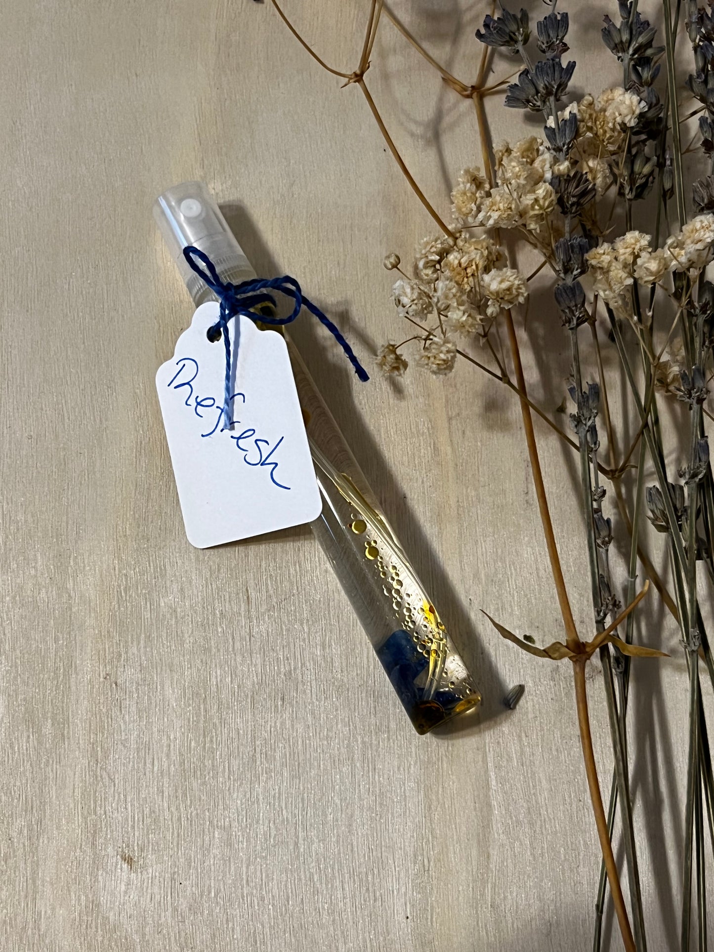 Refresh Crystal Charged Essential Oil Body Spray