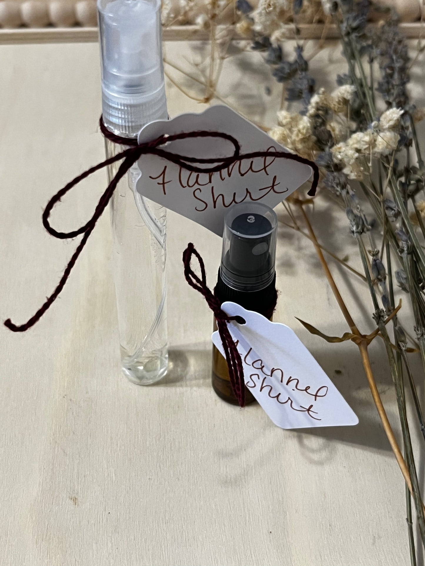Flannel Shirt Essential Oil Body Spray
