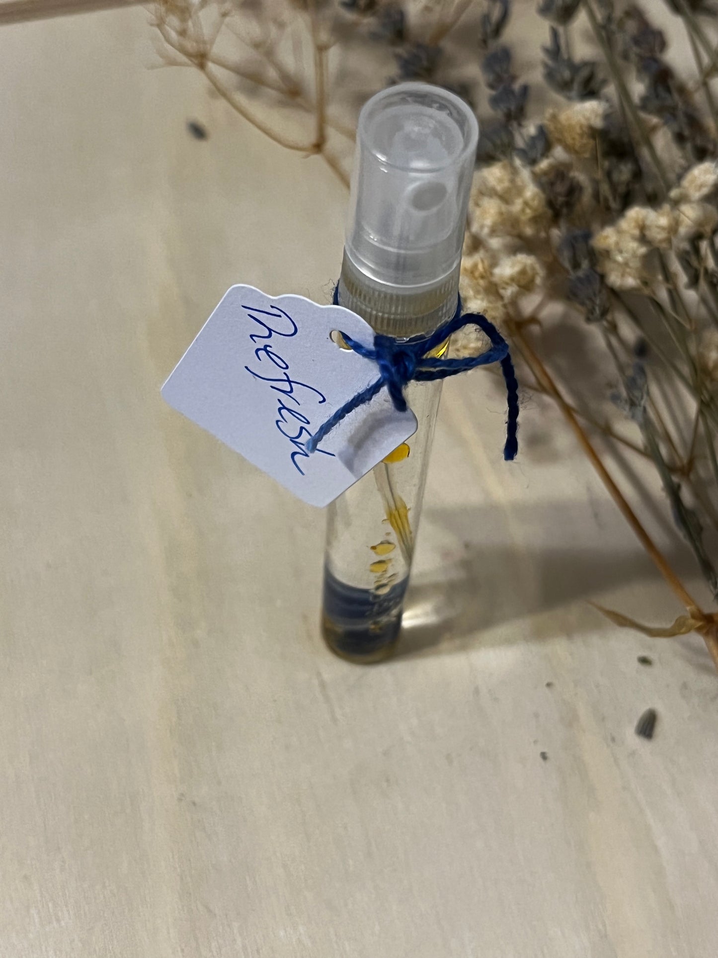 Refresh Crystal Charged Essential Oil Body Spray