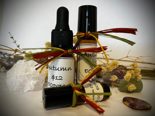 Autumn Crystal Charged Essential Oil Mini Roller