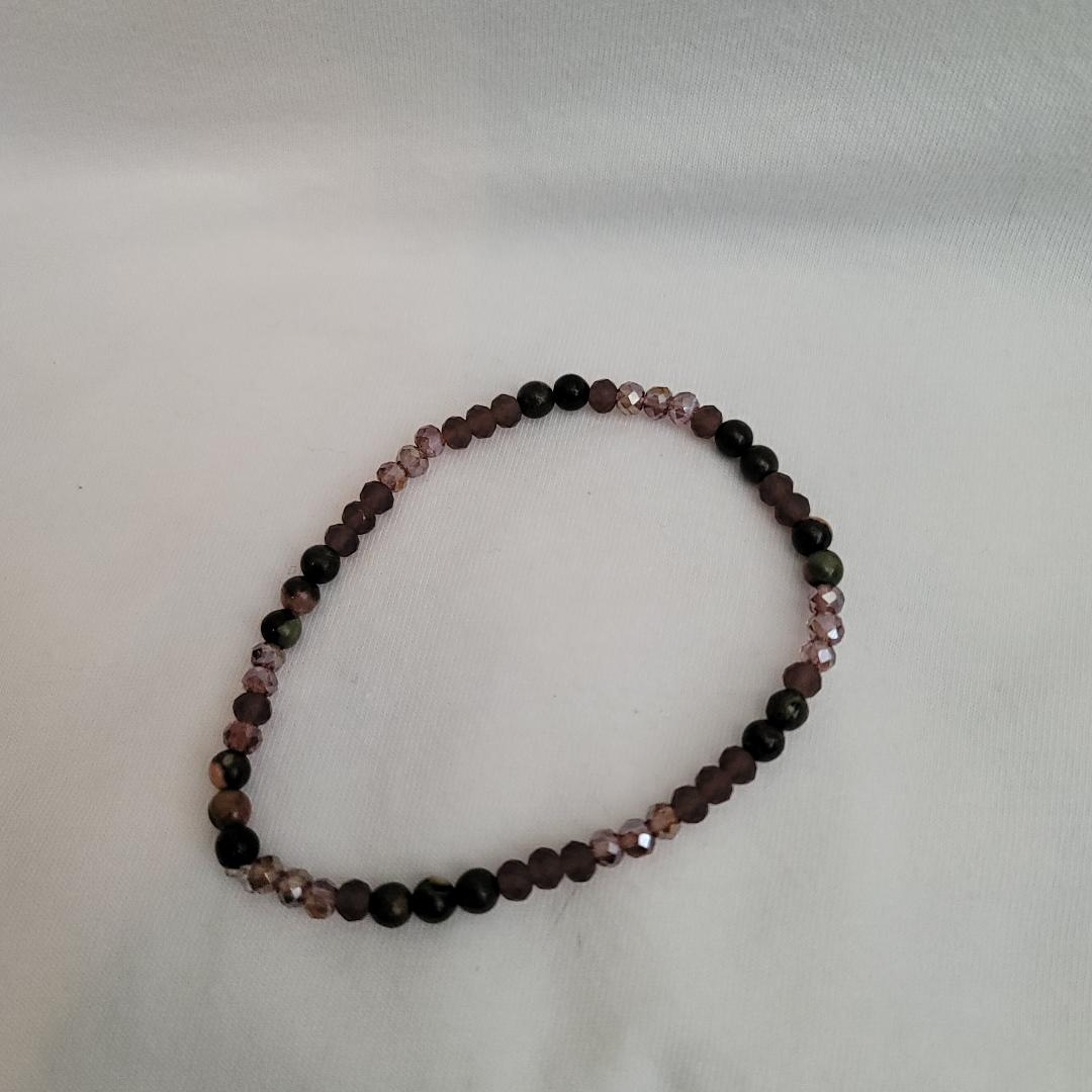 Black Plumb Jasper Bracelet