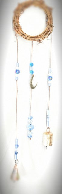 Witches Bells - Blue Glass