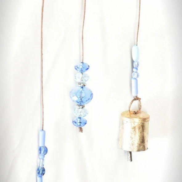 Witches Bells - Blue Glass
