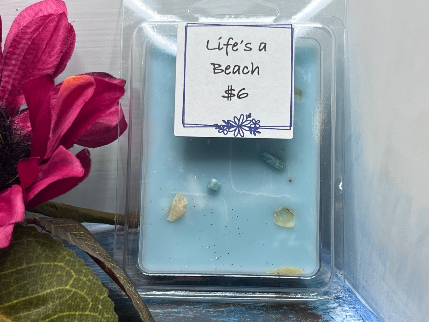 Crystal Charged Wax Melt - Life's a Beach