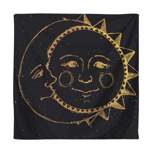 Bohemia Tapestry Psychedelic Celestial Indian Sun