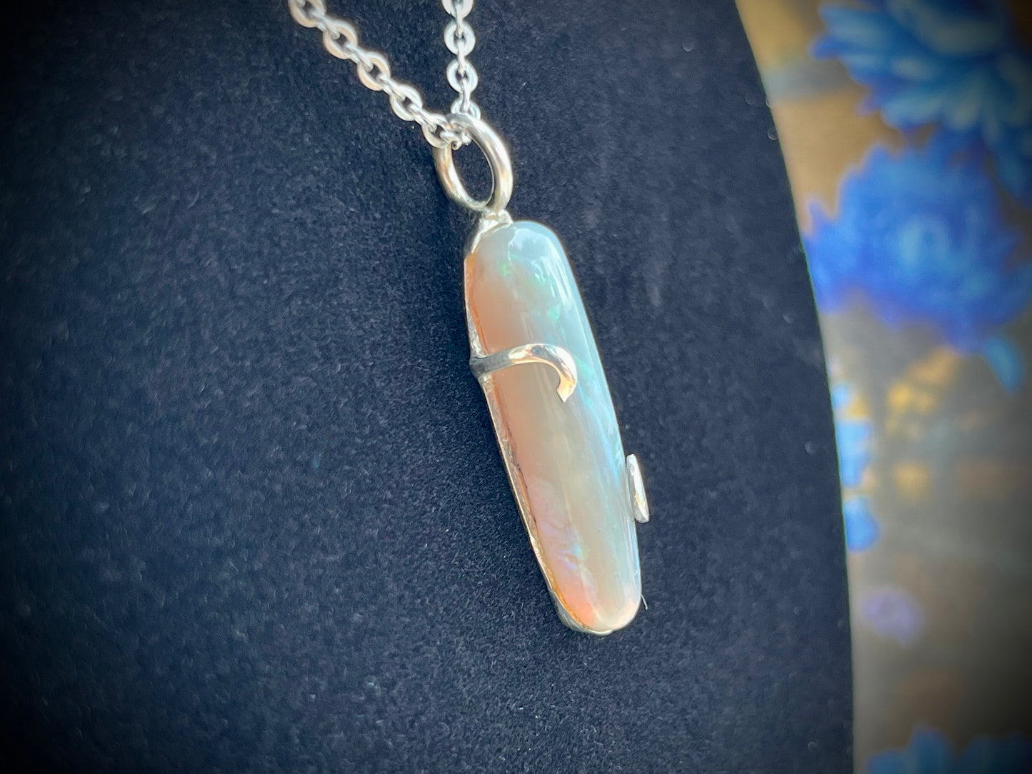 ZH Designs Opal Vine Pendant