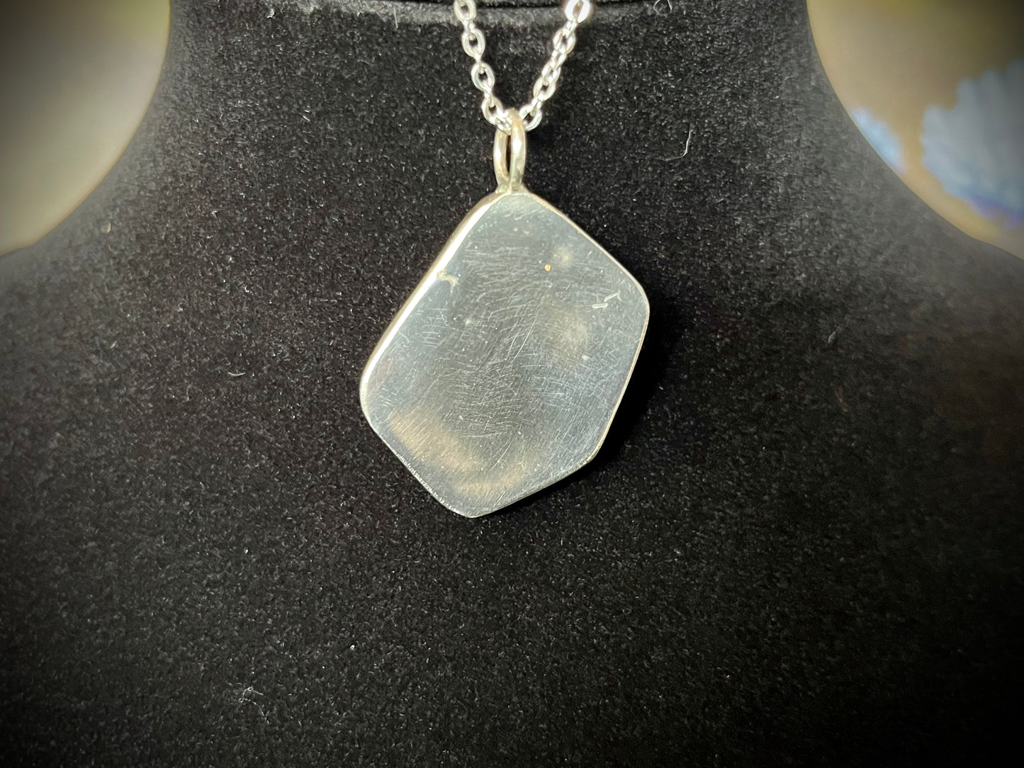 ZH Designs Opal in Sandstone Pendant