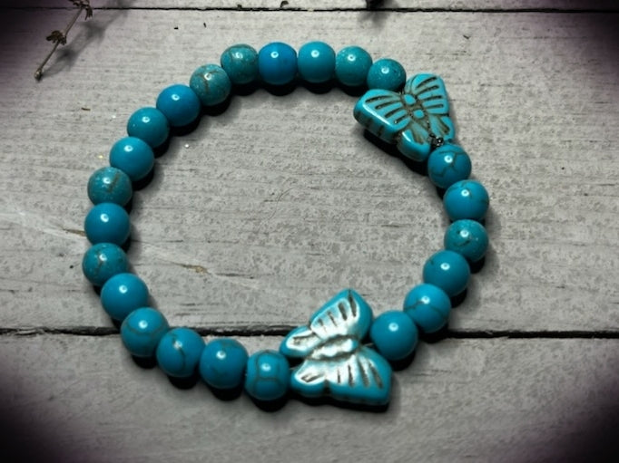 Beautiful Butterfly - Small Stone Bracelet