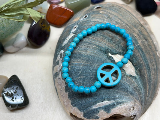 Turquoise Peace Bracelet