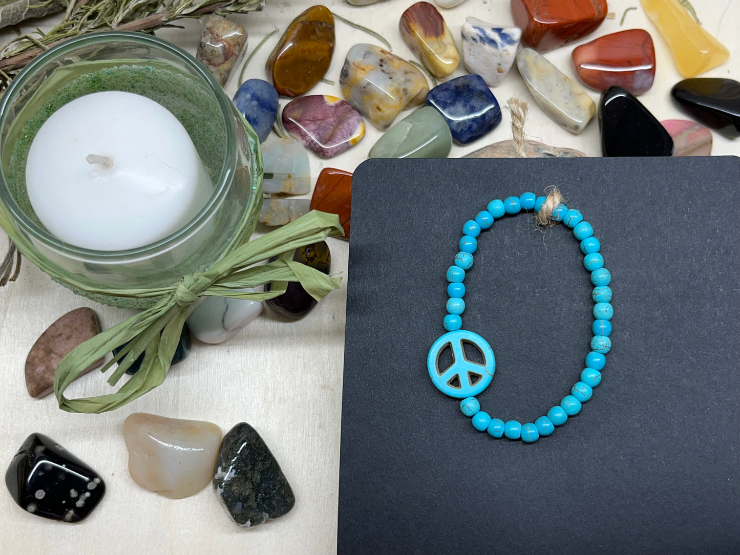 Turquoise Peace Bracelet