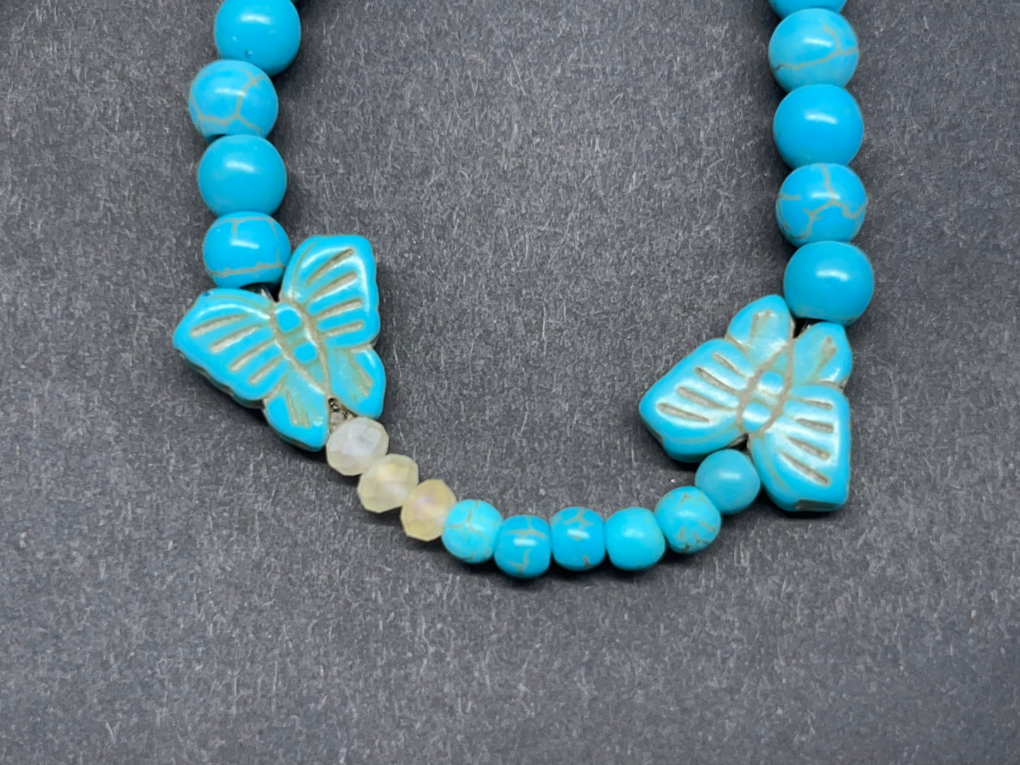 Turquoise Butterfly Bracelet