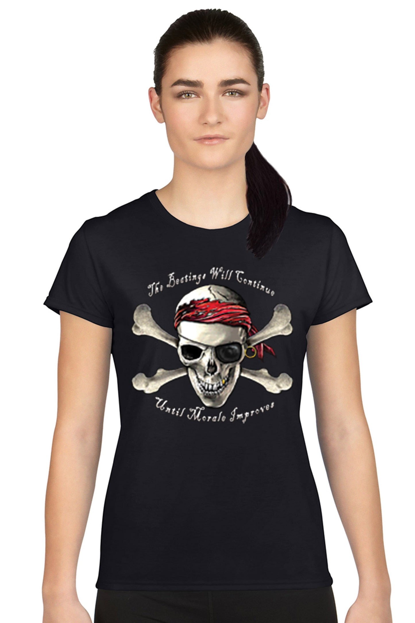 Pirate Skull & Crossed Bones Women's T-Shirt