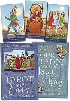 Tarot Made Easy (deck & book) by Barbara Moore