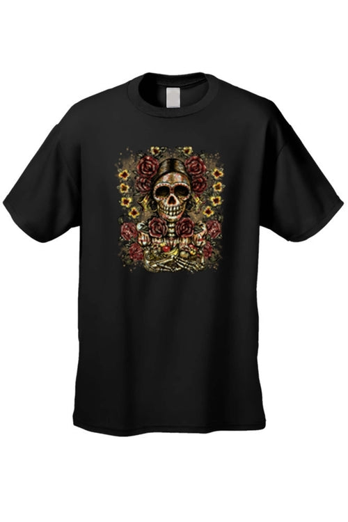 Frida Kahlo Sugar Skull T-Shirt