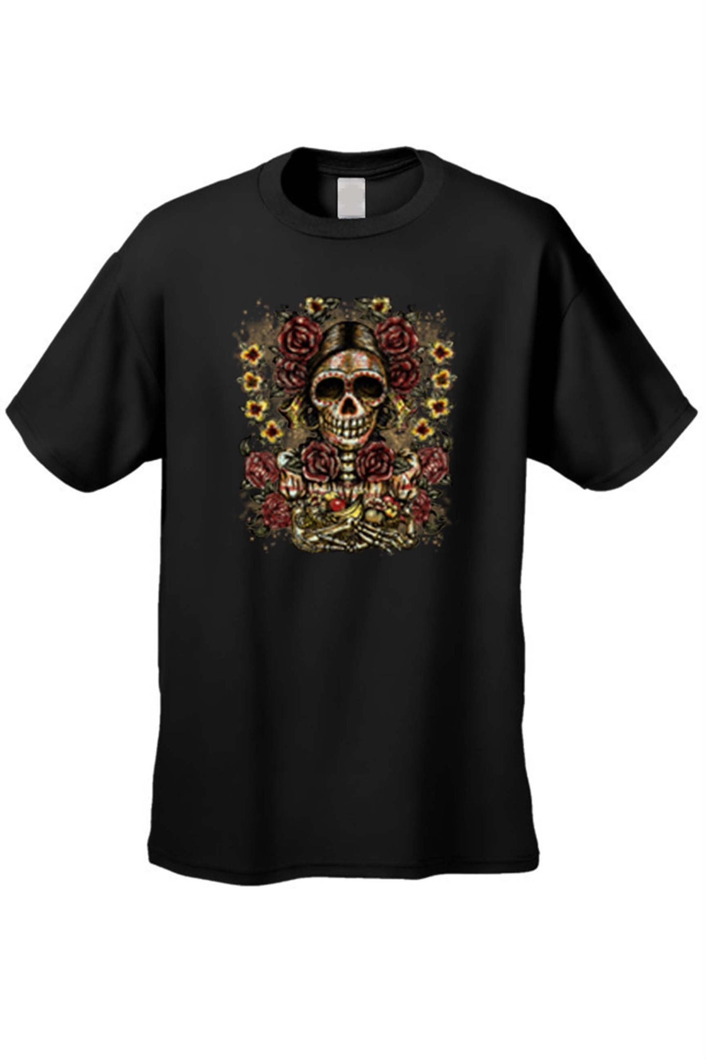 Frida Kahlo Sugar Skull T-Shirt