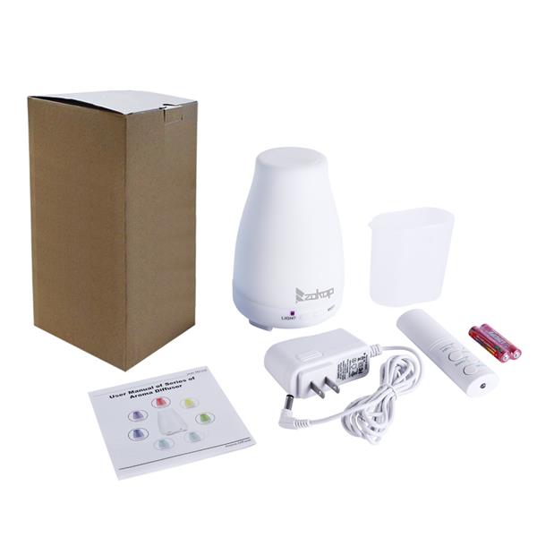 Color Cycling Aroma Diffuser with Remote