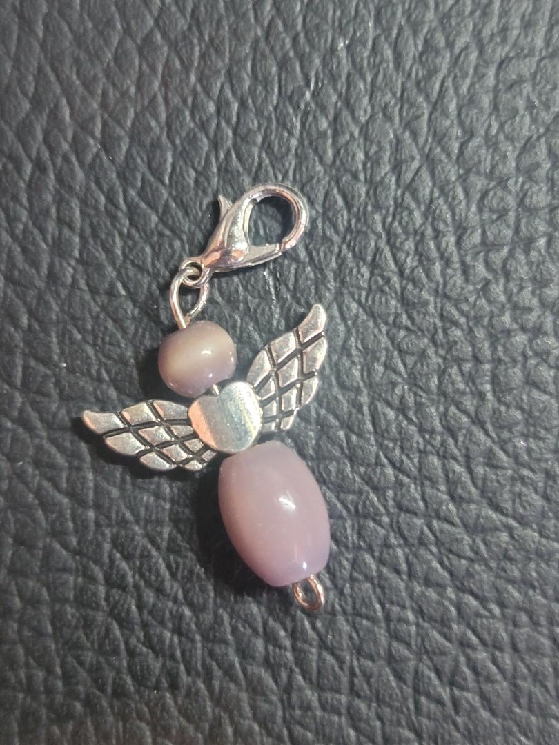 Hanging Charm Small Lavender Angel