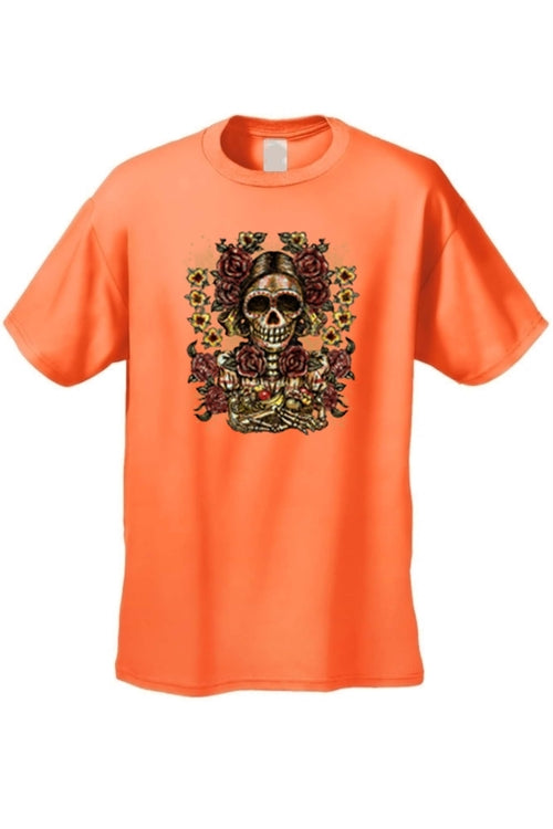 Frida Kahlo Sugar Skull T-Shirt