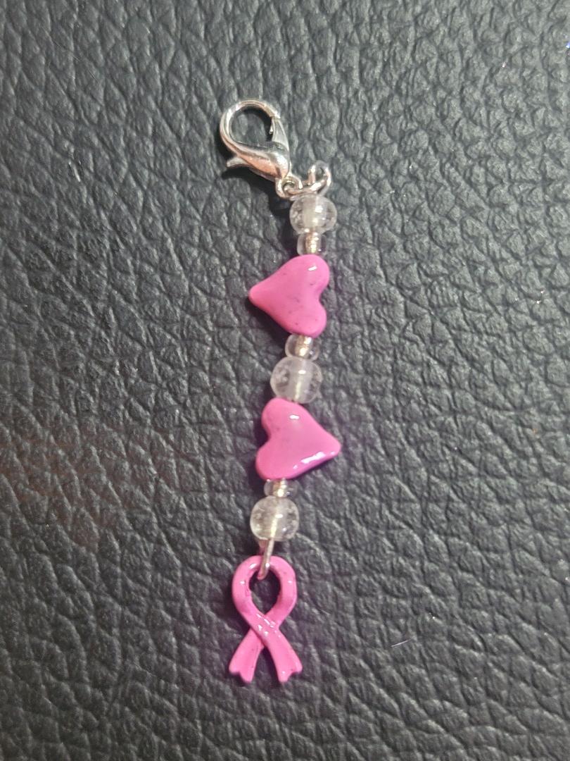 Hanging Charm Breast Cancer Awareness