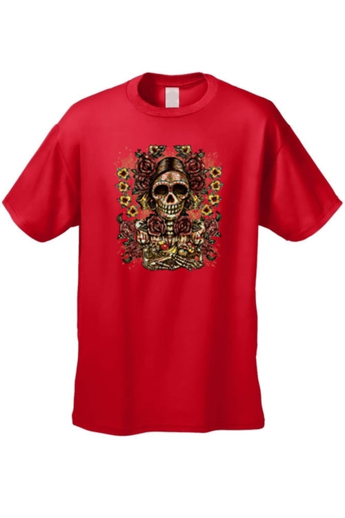 Frida Kahlo Sugar Skull T-Shirt