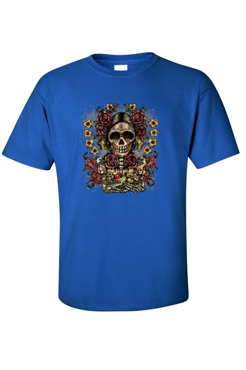 Frida Kahlo Sugar Skull T-Shirt